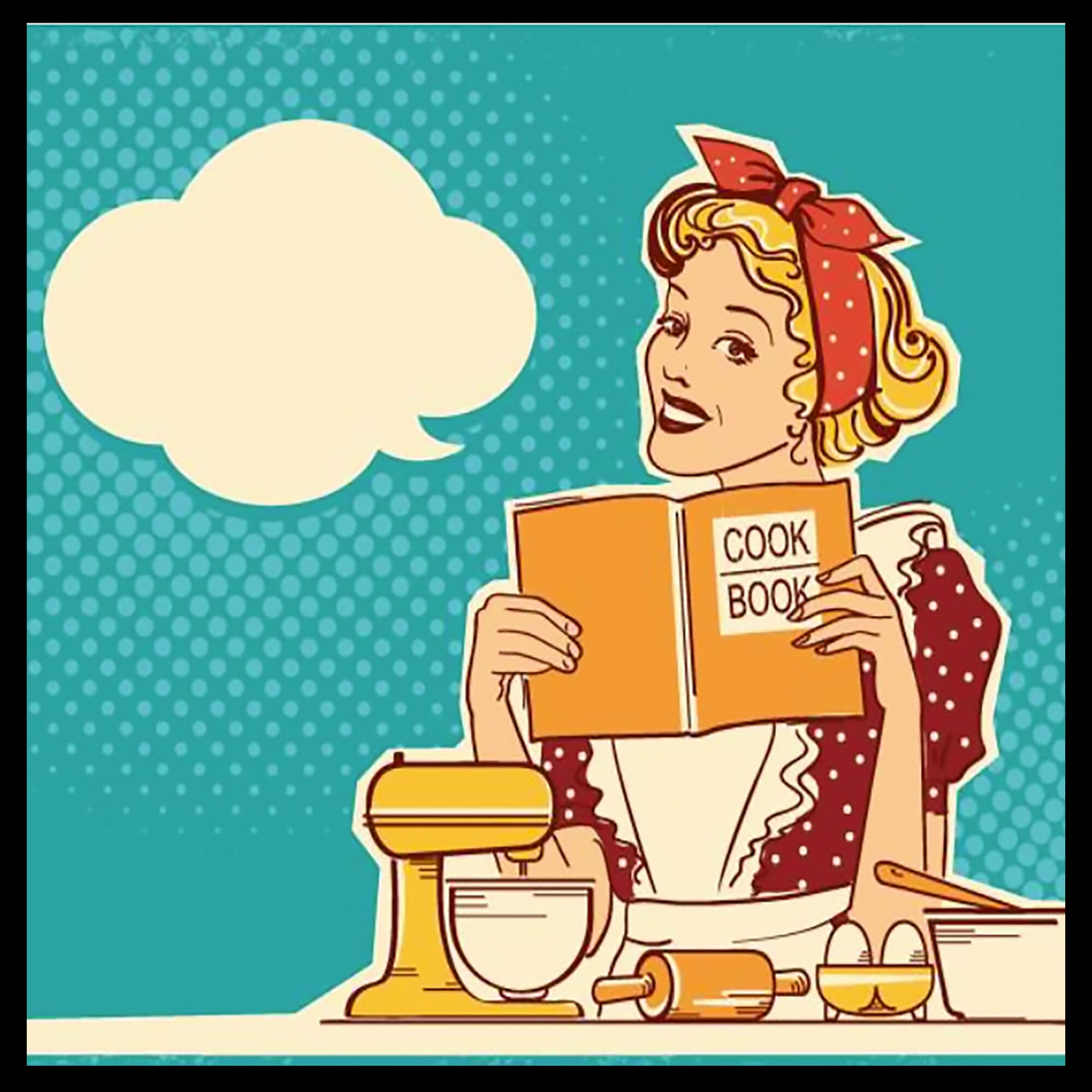 Woman-holding-cookbook