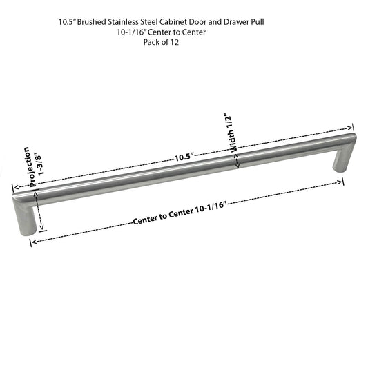 10.0625-in.-Center-to-Center-Brushed-Stainless-Steel-Cabinet-Door_-Drawer-Pull-Dimensions.-Shop-eBargainsAndDeals.com