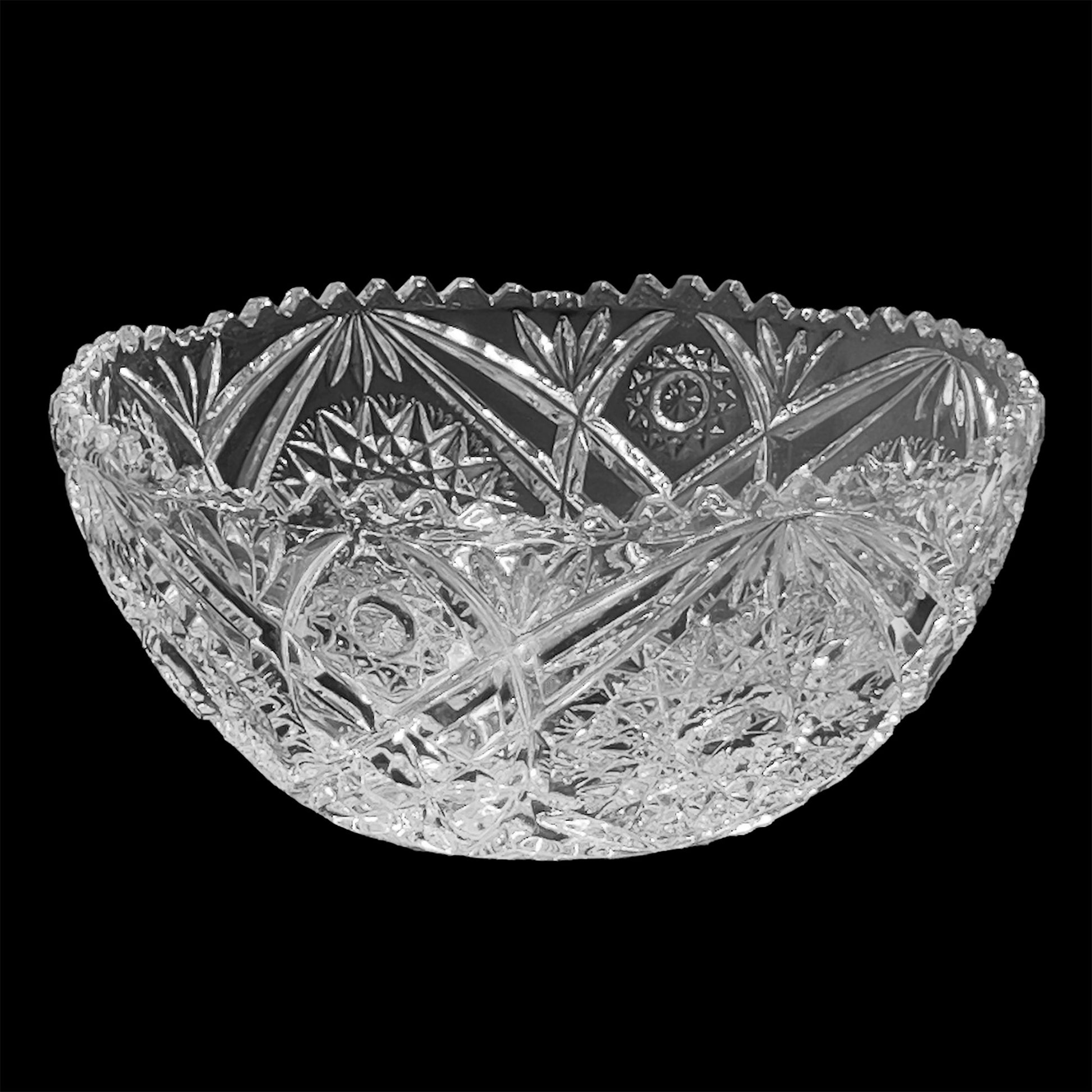 Beyer-Bleikristall-Clear-Lead-Crystal-Bowl.-Side-view-2