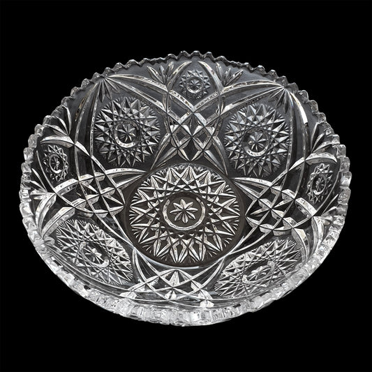 Beyer-Bleikristall-Lead-Crystal-Serving-Bowl-8.5-in.