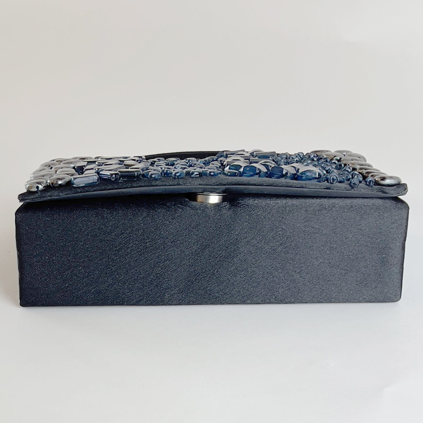 Bijoux-Terner-Black-Beaded-Shoulder-Bag.Bottom-View.-Shop-eBargainsAndDeal.com