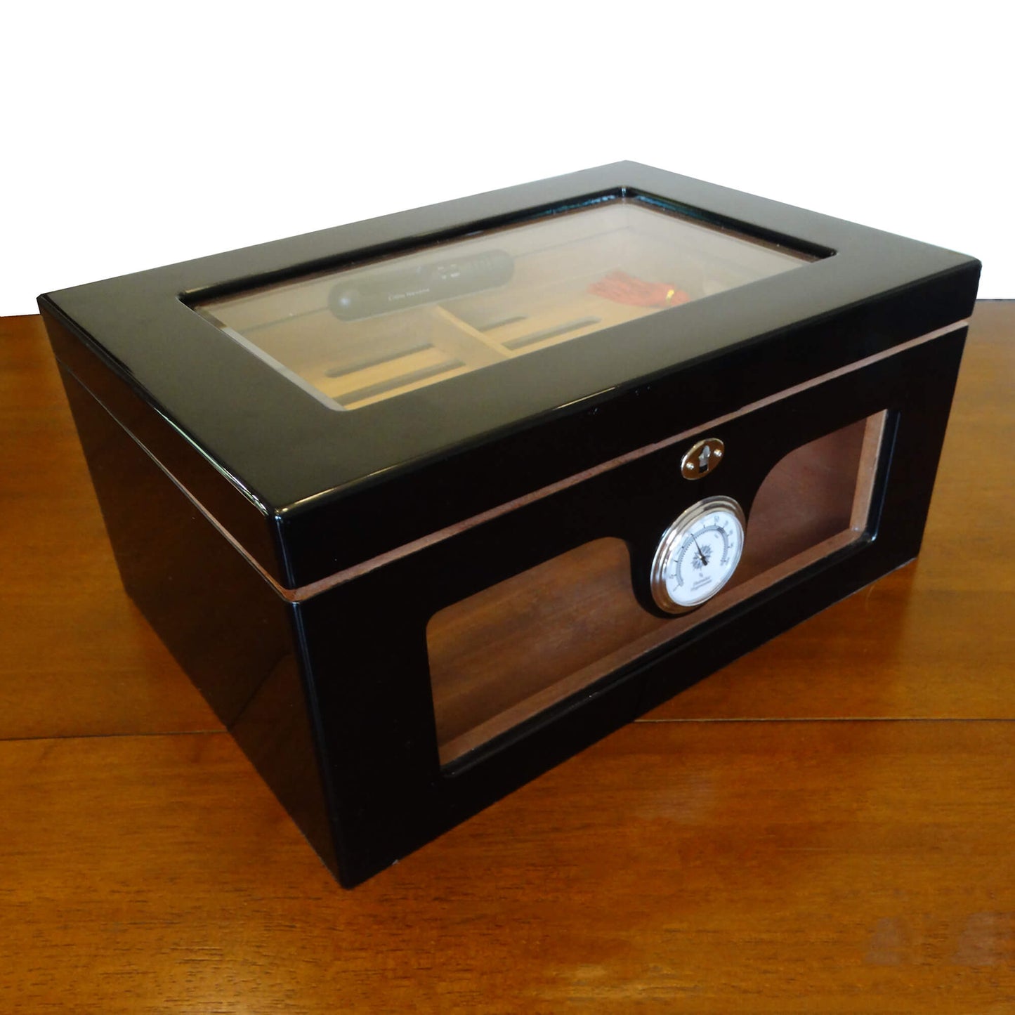 Black-Lacquer-Cigar-Humidor_-Side-View.-Shop-eBargainsAndDeals.com