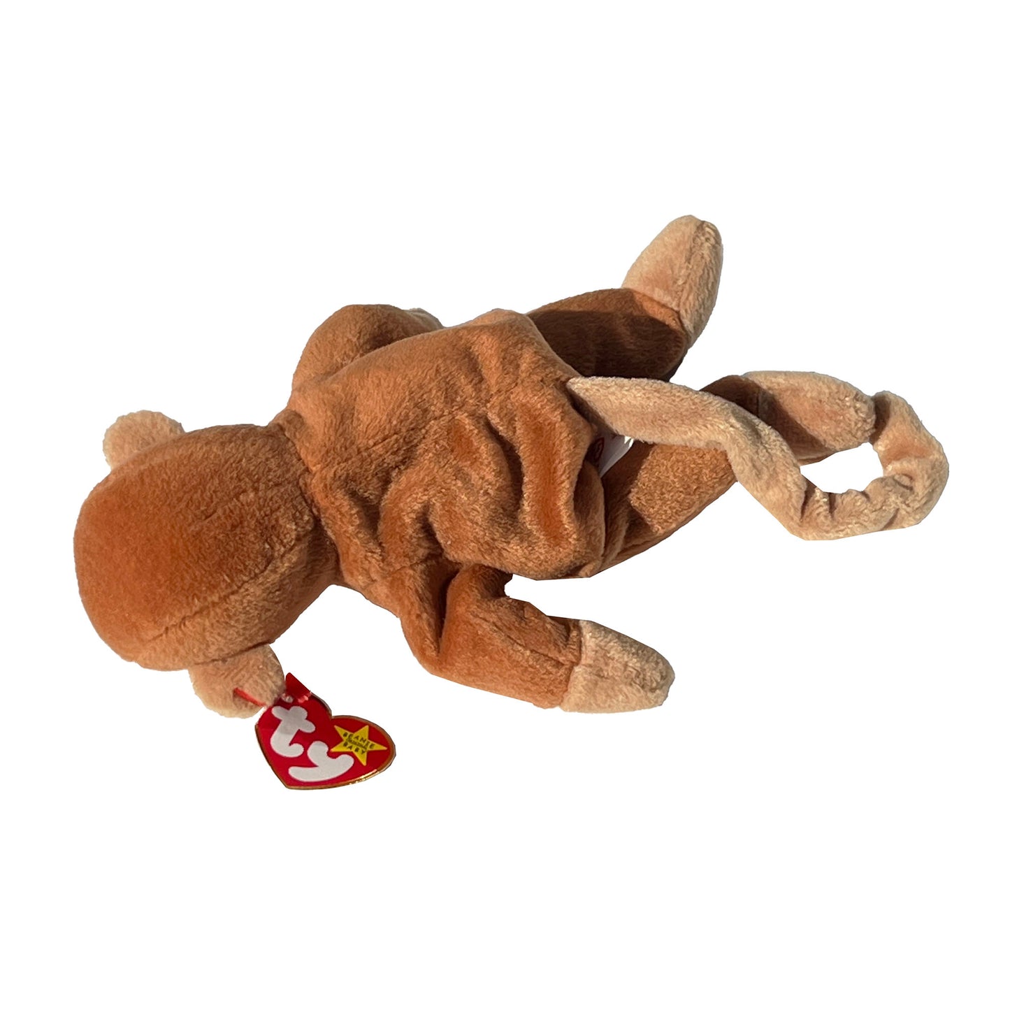 Bongo-Plush-Beanie-Baby-Toy.-1995.-View-laying-flat.