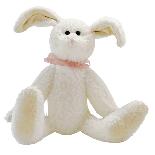 Sherpa Bunny Rabbit by Boyd's Bears - 15" - Long Eared Plush Stuffed Animal