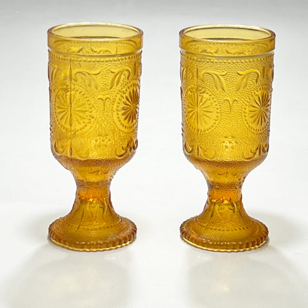 Brockway-American-Concord-Amber-Water-Goblets.-Shop-eBargainsAndDeals.com.