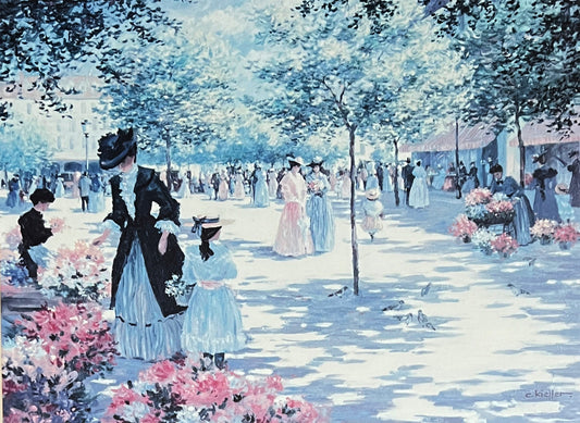C.-Kieffer-French-Flower-Market-Street-Scene.
