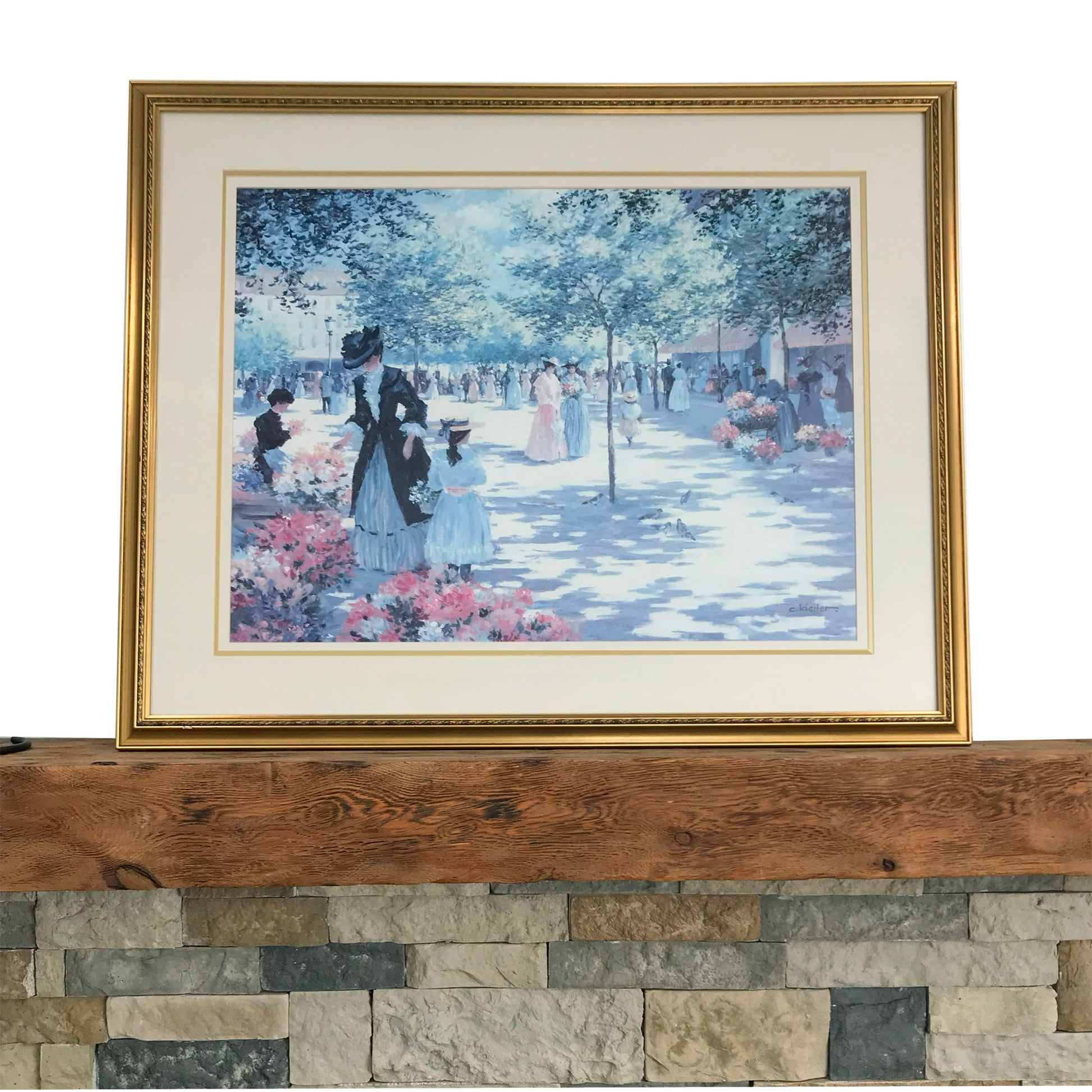 Christa-Kieffer-Parisian-Street-Scene-Signed-Art-Print.