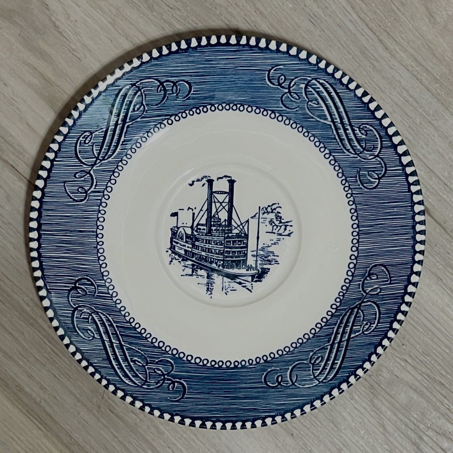 Currier-Ives-Blue-China-Creamer.--Shop-eBargainsAndDeals