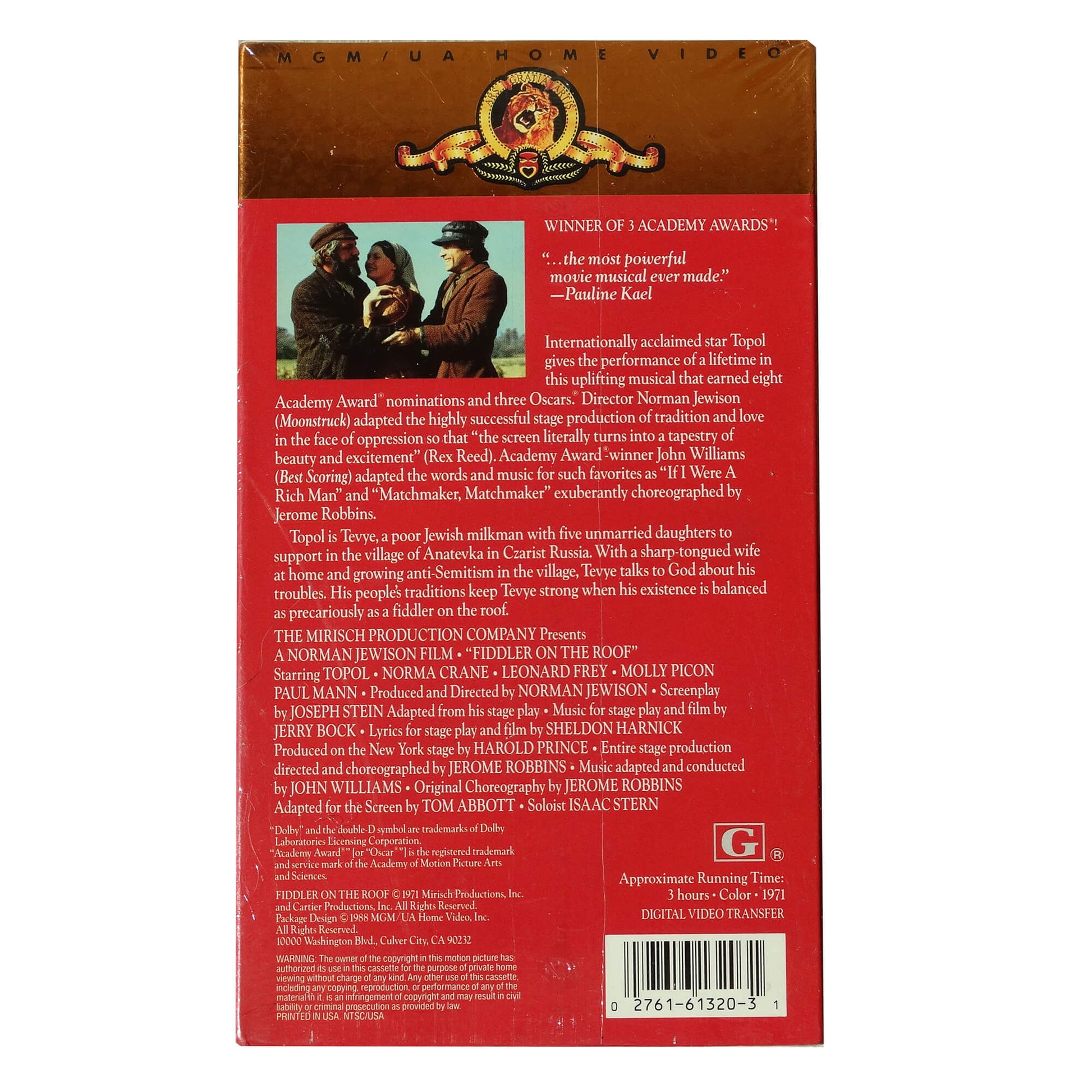 Fiddler-of-the-Roof-2PK-video-Cassette.-Back-view.-NEW.-eBargainsAndDeals.com