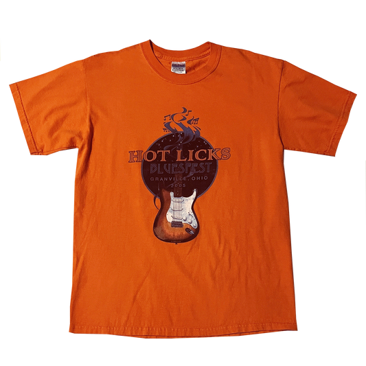 Hot-Licks-Bluesfest-T-Shirt.-Granville_Ohio.-2005-Signed.-Shop-eBargainsAndDeals.com.