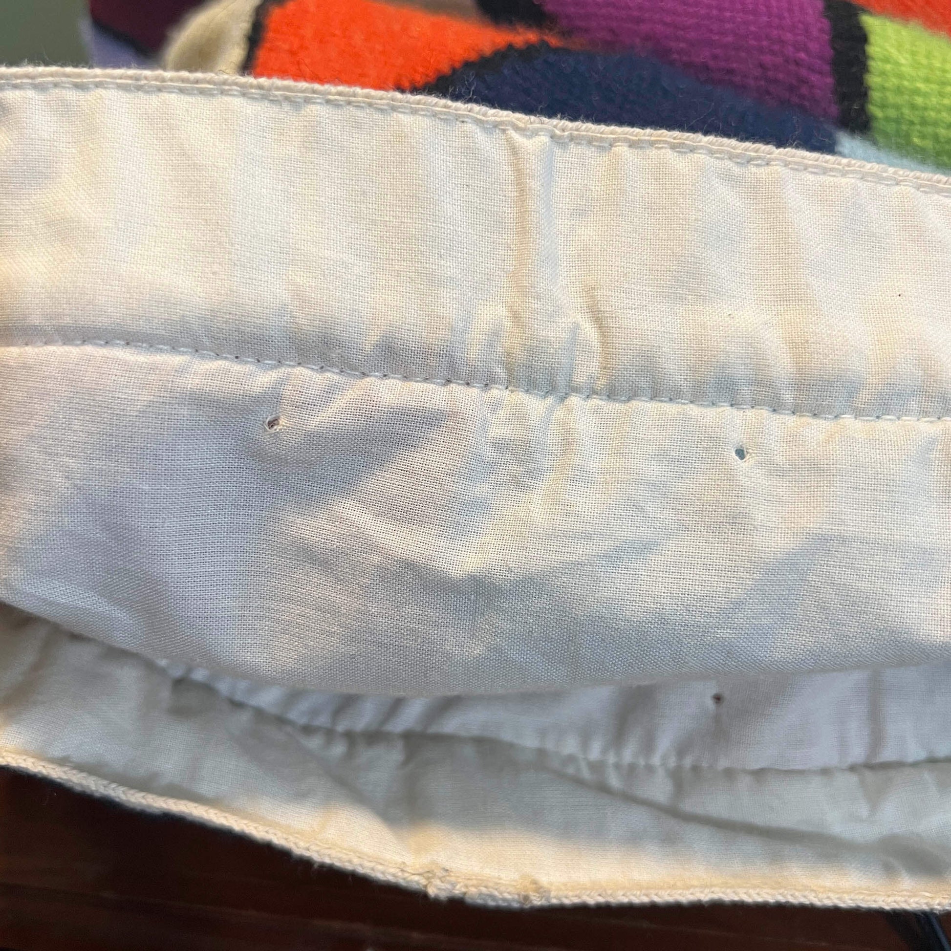 Tiny holes in lining