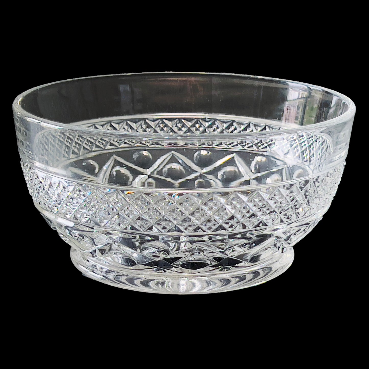 Imperial-Glass-Cape-Cod-Clear-Bowl.Sideview.-Shop-eBargainsAndDeals.com