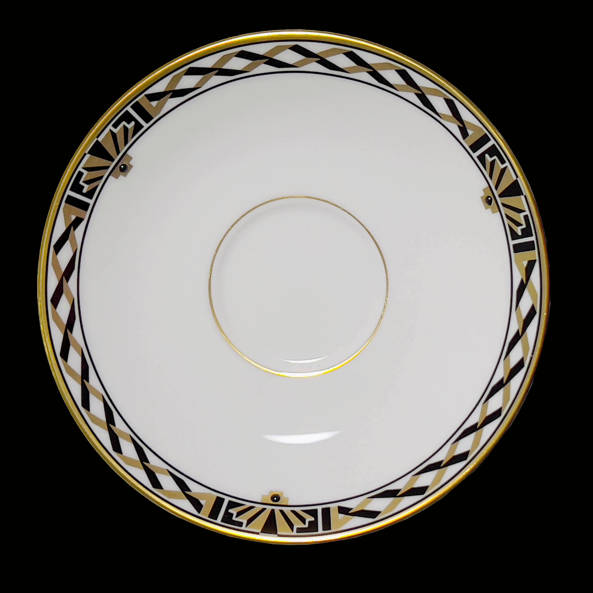 Lenox-American-Deco-China-Saucer
