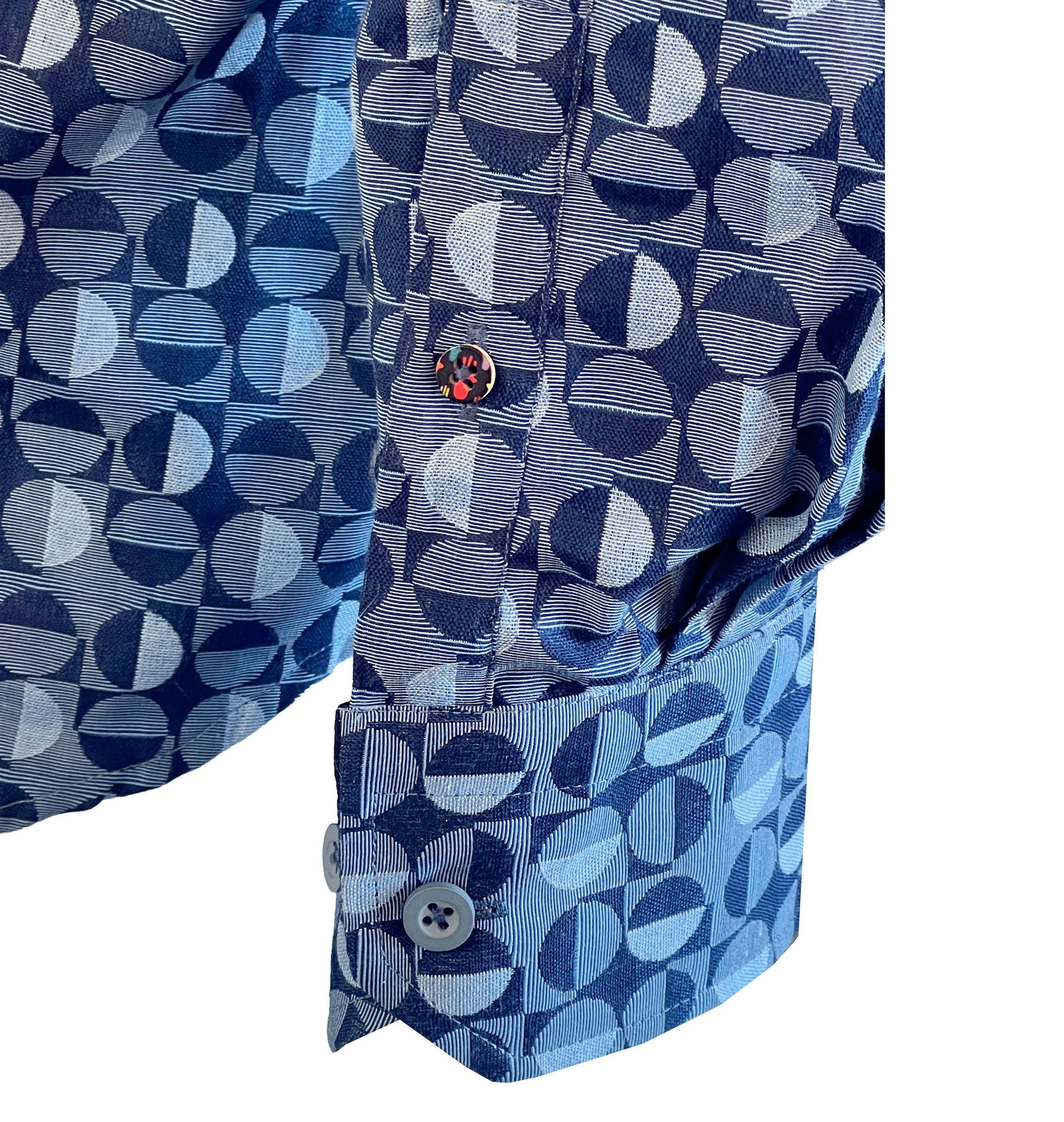 Luchiano-Visconti-Blue-Shirt-Cuffs.-Shop-eBargainsAndDeals.com