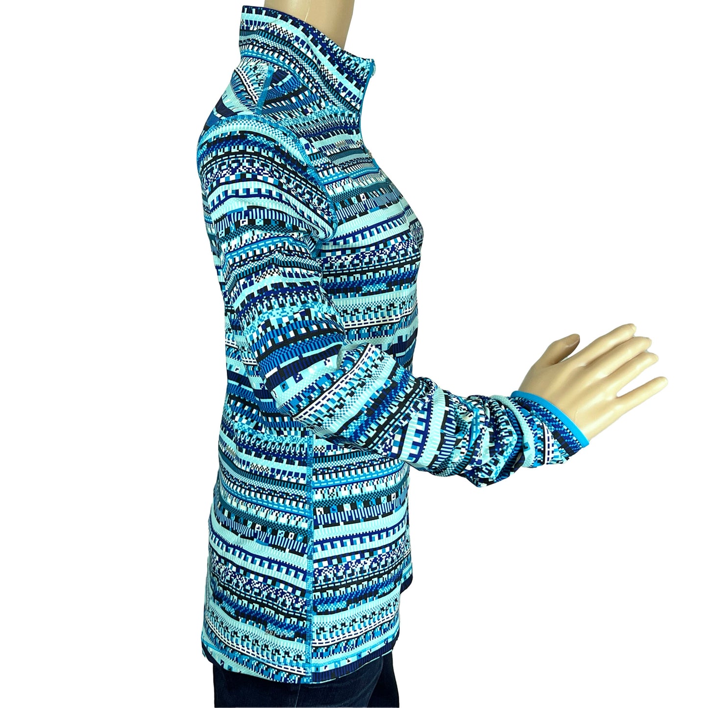 Nike-Pro-Blue-Striped-Dri-Fit-Jacket.-Shop-eBargainsAndDeals.com