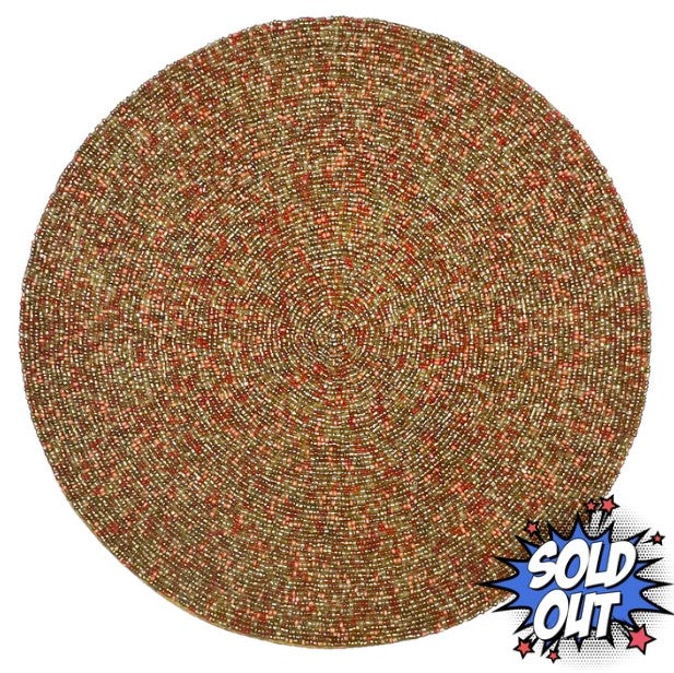 15-in. Round Beaded Placemats - Set of 4 - Pier 1 Imports