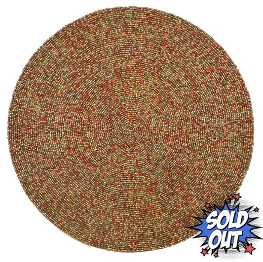15-in. Round Beaded Placemats - Set of 4 - Pier 1 Imports