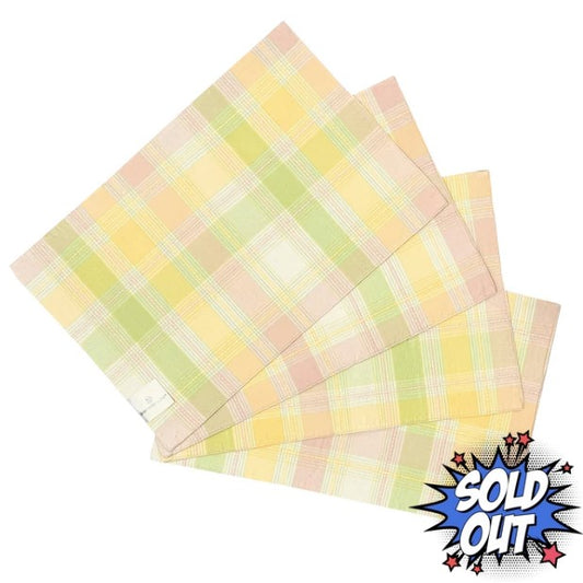 Blossoms and Blooms Yellow Placemats, 18x12