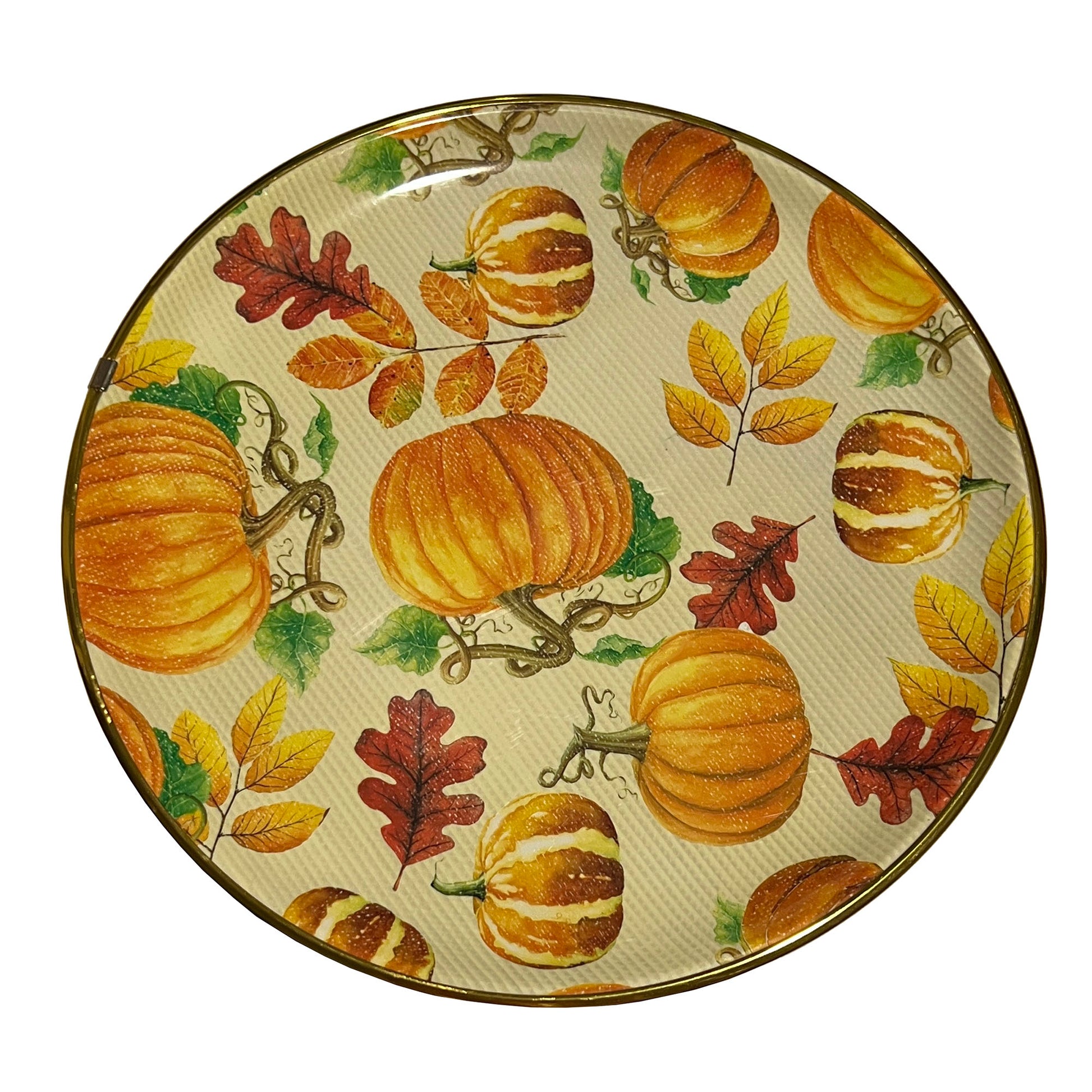 Thanksgiving-Fall-Round-Serving-Plate-Pumpkin-Tray.-View-upside-down