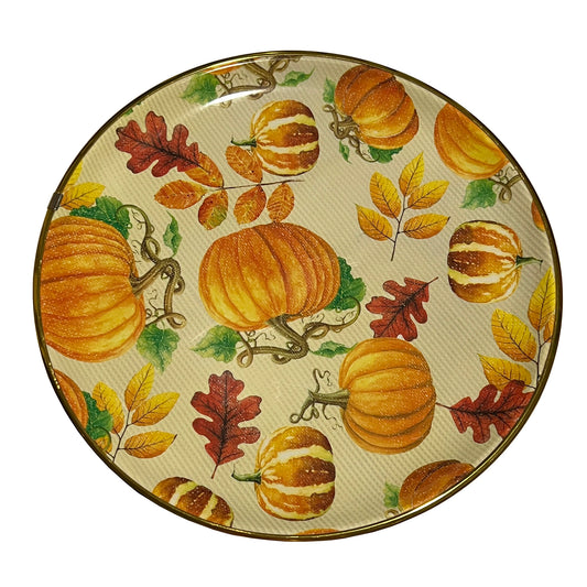 Thanksgiving-Fall-Round-Serving-Plate-Pumpkin-Tray.-View-upside-down