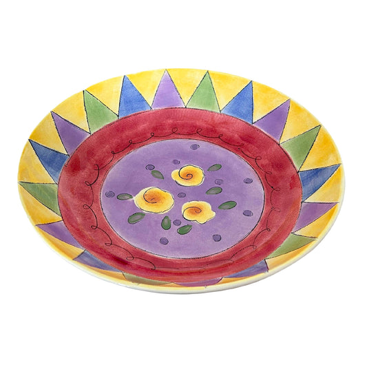 Vintage-Sango-Sweet-Shoppe-Pasta-Bowl with bold, beautiful colors