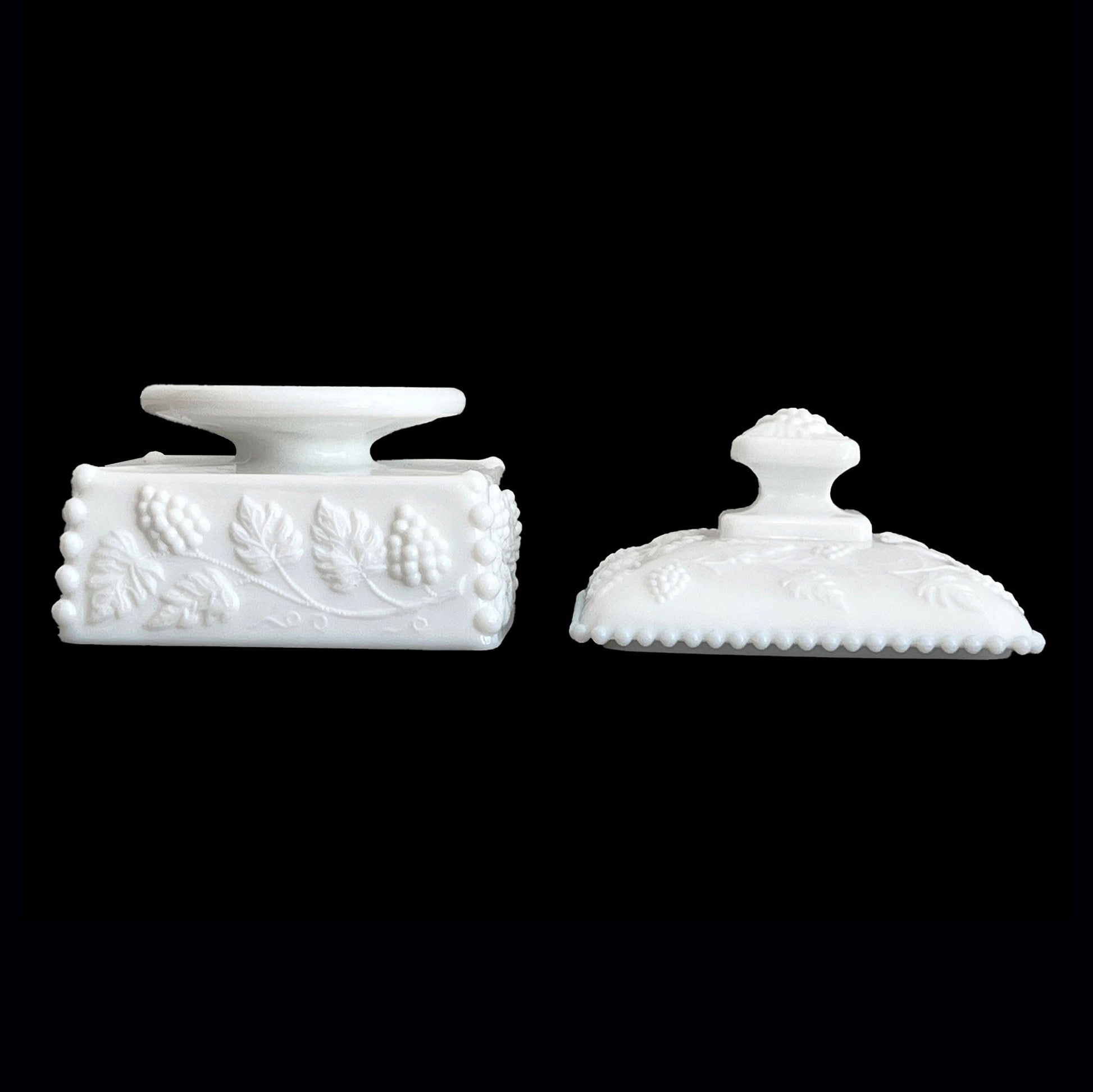 Westmoreland-White-Milk-Glass-CoveredCandy-Bowl-Jar.-View-facing-down.-Shop-eBargainsAndDeals.com