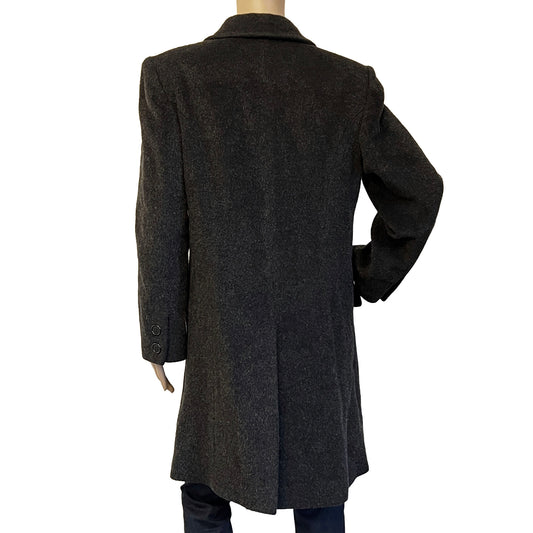 Women_s-Black-Gray-Vintage-Mohair-Coat-by-Loring.-Back-view.