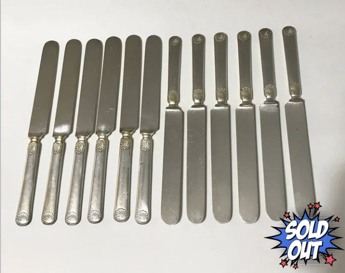Wm Rogers Silver Plate Knives