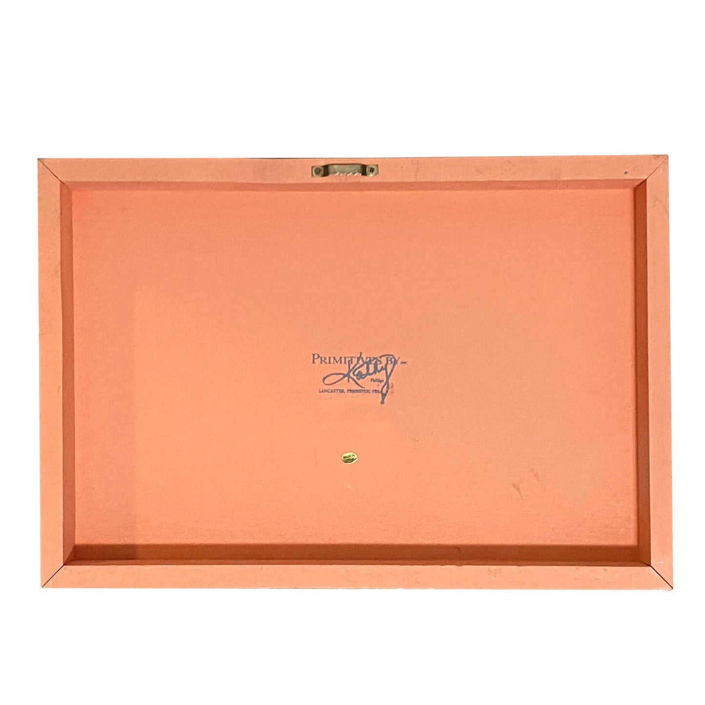 primitives-by-kathy-I-woke-up-this-way-block-sign, back-view.