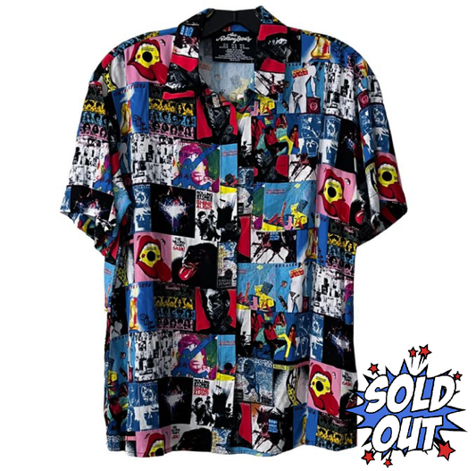 NEW Rolling Stones Album Cover Graphics Short Sleeve Shirt - M