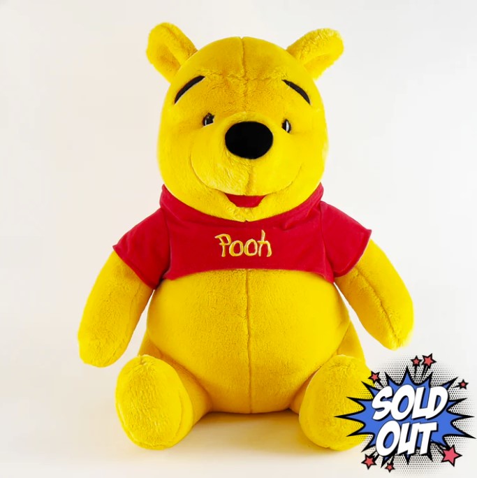 Disney Winnie the Pooh Bear Large Plush Stuffed Animal, 20 in. by Mattel