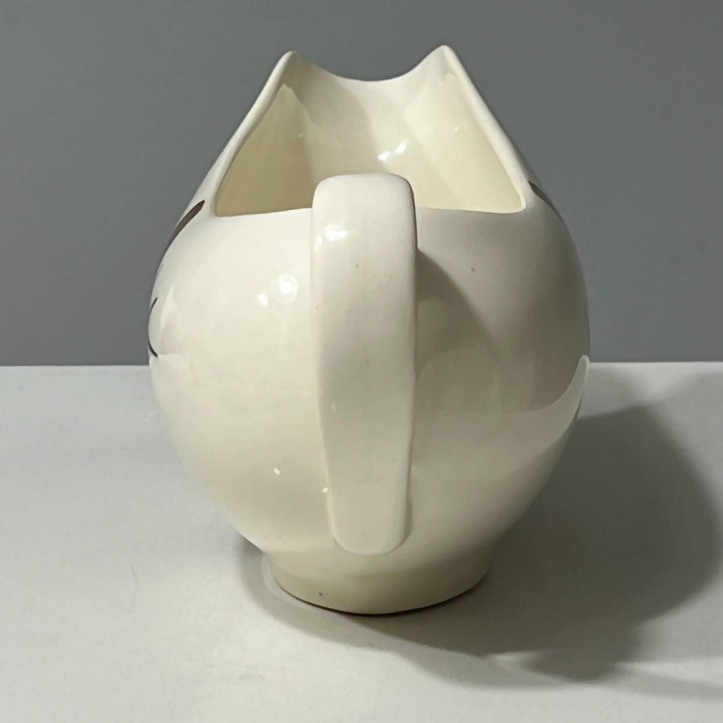 American-Heritage-China-Gravy-Boat-by-Stetson.-Bamboo-Pattern_Handle-View.-Shop-eBargainsAndDeals.com