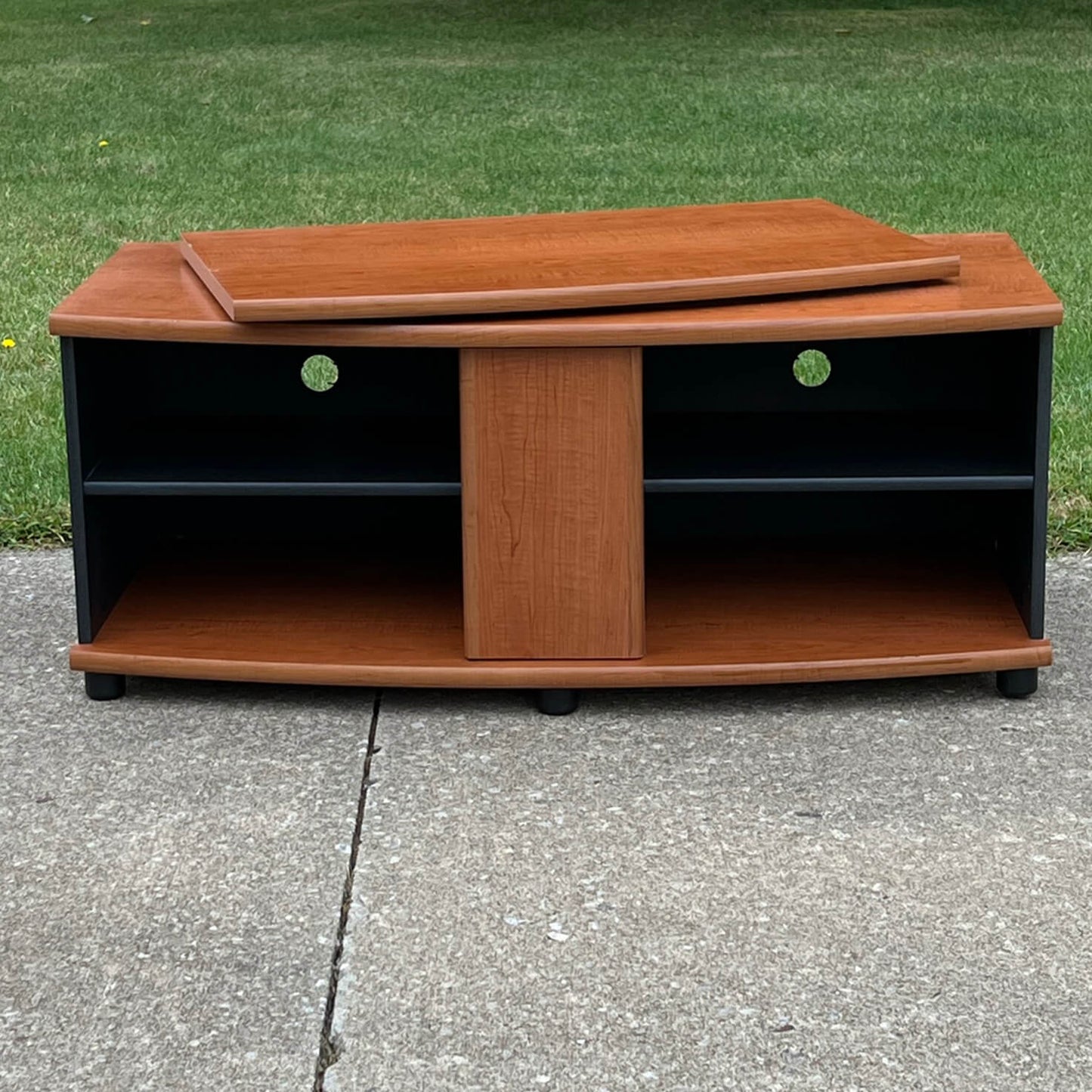 Bush-Swivel-TV-Table-Entertainment-Center-Cabinet.-Shop-eBargainsAndDeals.com.