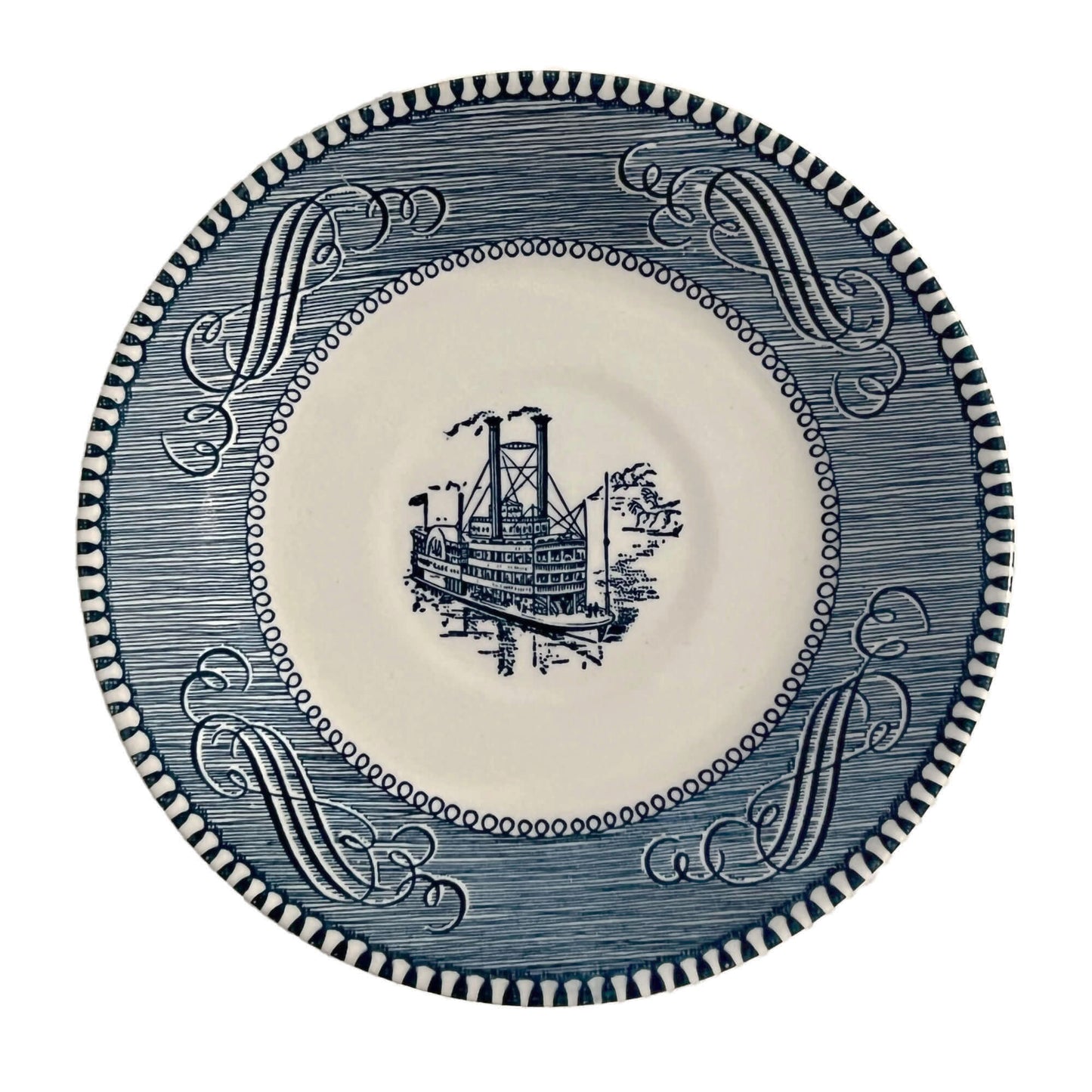 Currier-and-Ives-Blue-Steamboat_-Paddle-boat-Saucer.-