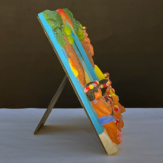 Hawaii-Vacation-Remembrance-Photo-Picture-Frame, Side-view.-Shop-eBargainsAndDeals