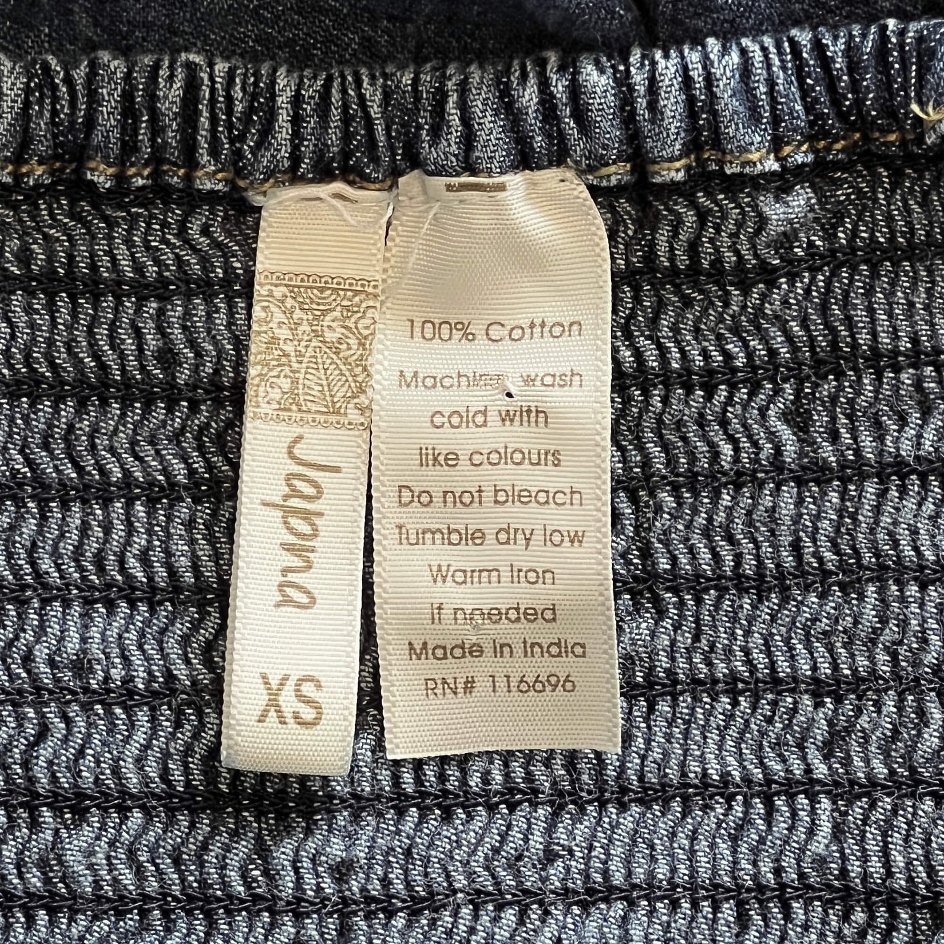 Japna-Blue-Denim-Sundress-label.-Shop-eBargainsAndDeals