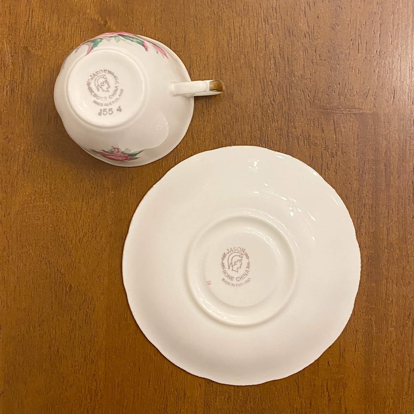 Jason-Bone-China-Teacup-and-Saucer.-J554.-Pink-Rose.-Bottom-view.-Shop-eBargainsAndDeals.com