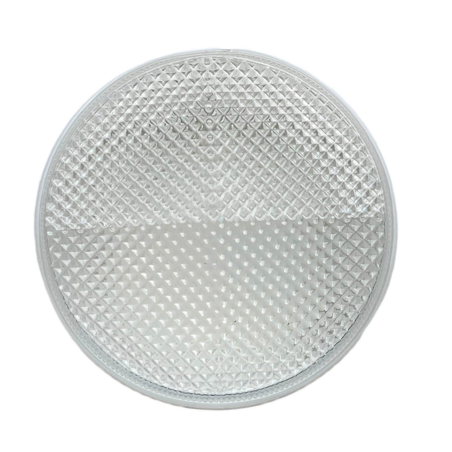 Mid-Century-smoked-and-clear-glass-ceiling-fixture-shade.-Top-view.-Shop-eBargainsAndDeals.com.