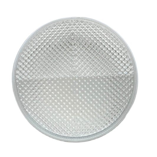 Mid-Century-smoked-and-clear-glass-ceiling-fixture-shade.-Top-view.-Shop-eBargainsAndDeals.com.