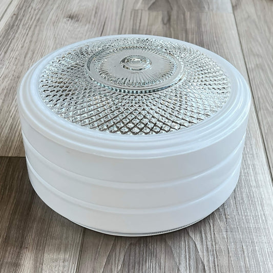 Milk-Glass-Round-Diamond-Top-Replacement-Glass-Shade-Cover