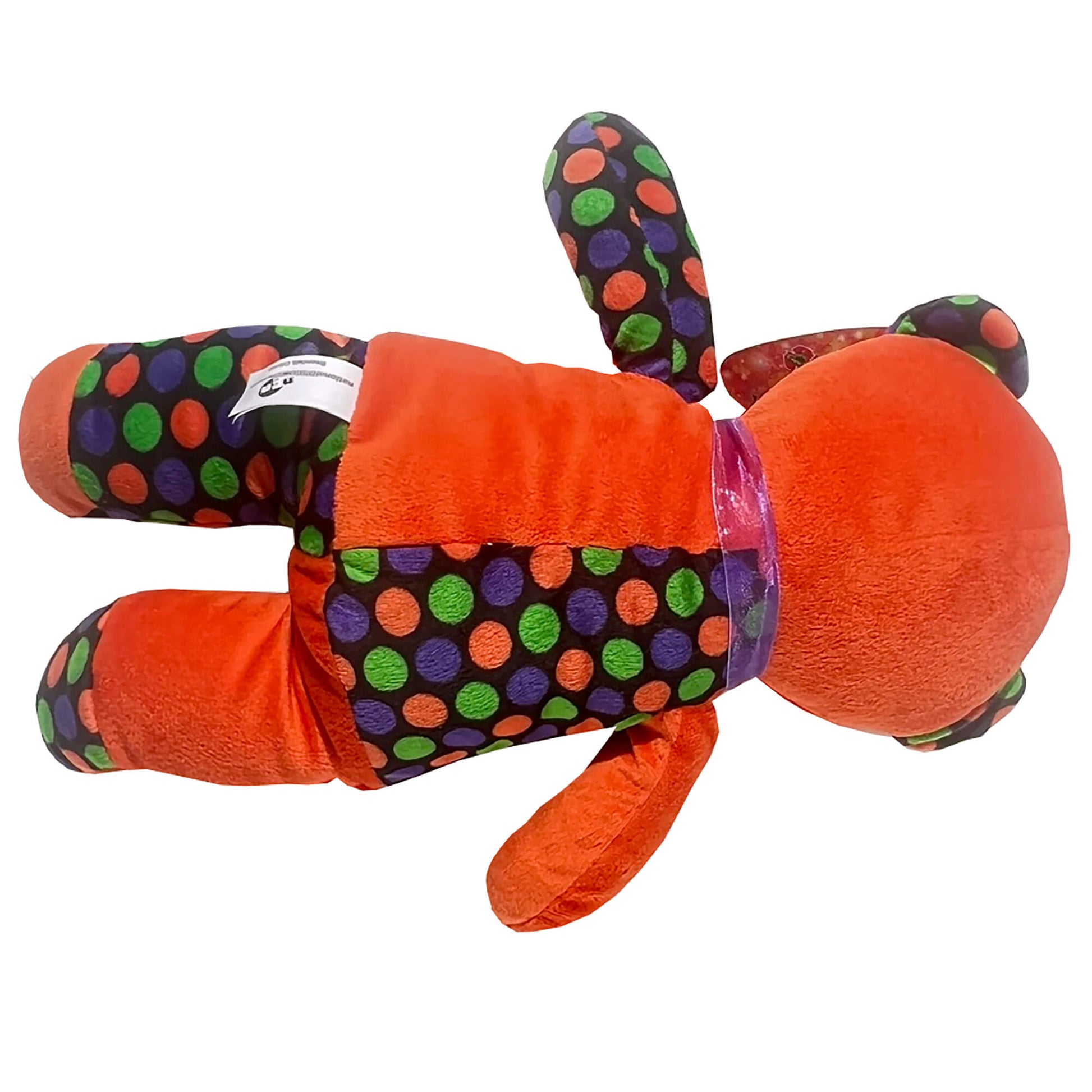 National-Entertainment-Center-Plush-Teddy-Bear.-Laying-Down-view.