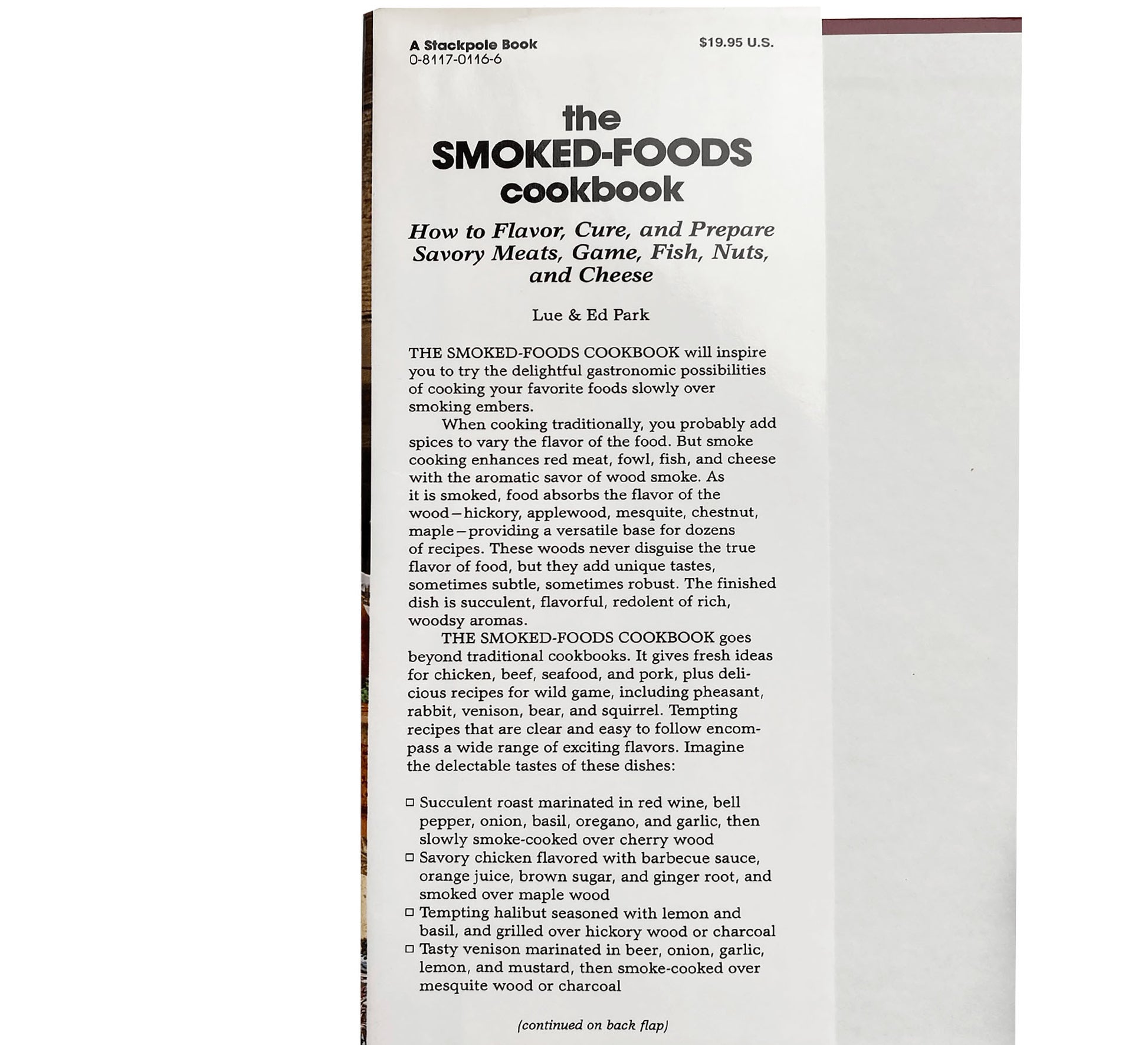 The-Smoked-Foods-Cookbook_Hardback_Stackpole-Books_Park-book-flap