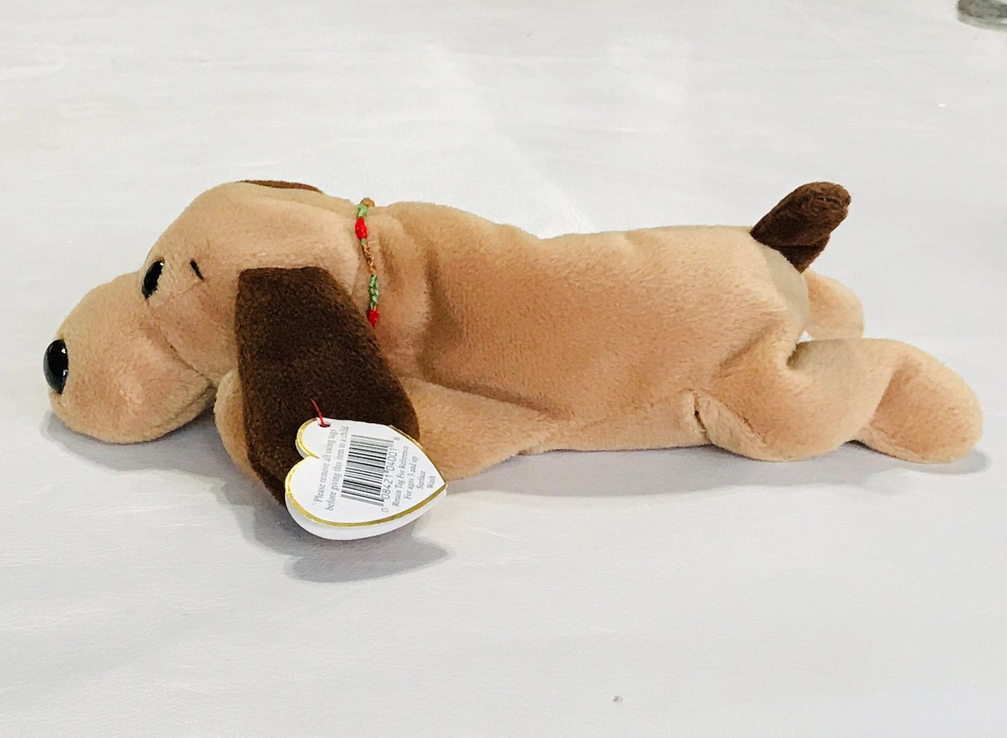 1993 Ty Beanie Babies Collection BONES PVC Tag Errors Plush Stuffed Toy Collectible Vintage - PawPurrPrints.com