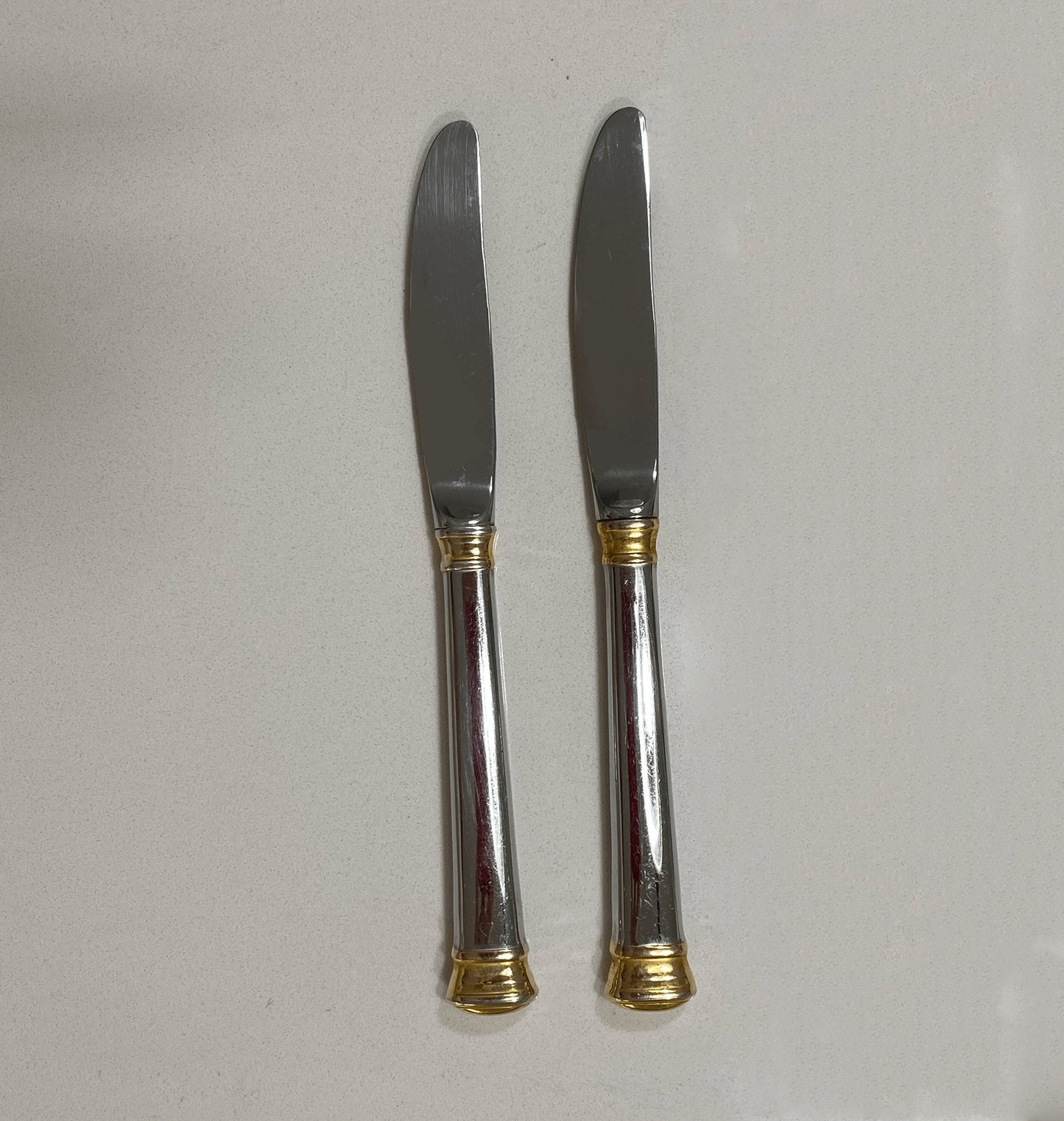 Lenox-Eternal-Gold-Stainless-Steel-Dinner-Knives, Set-of-2, shop-ebargainsanddeals.