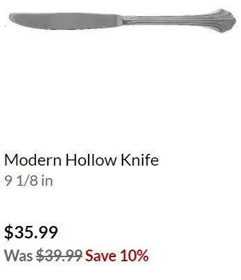 Gorham Quintette Dinner Knives