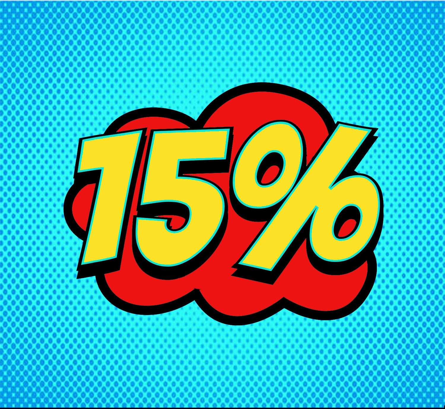 15% OFF Cyber Monday!