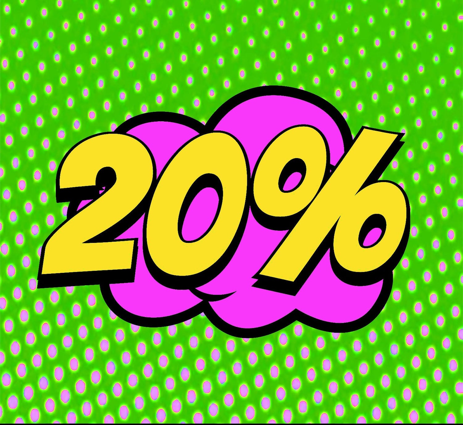 20% OFF Cyber Monday!