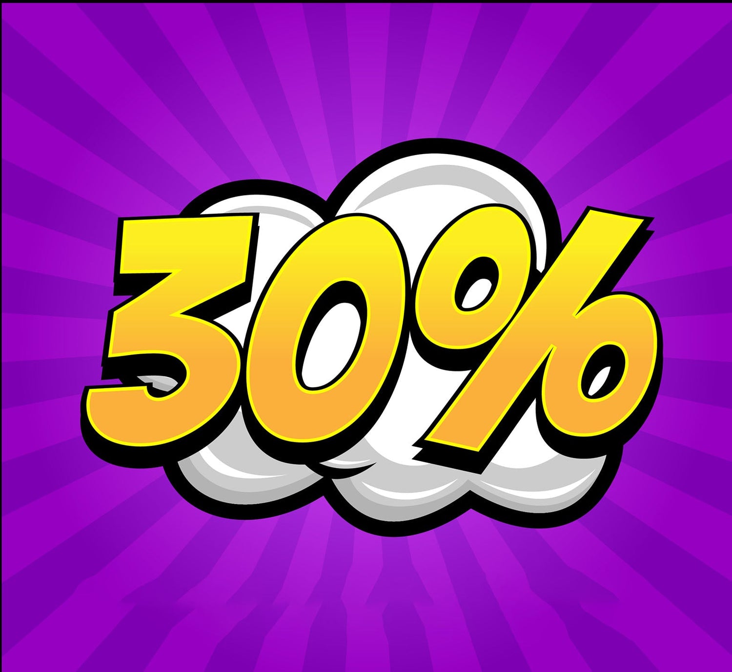 30% OFF Cyber Monday