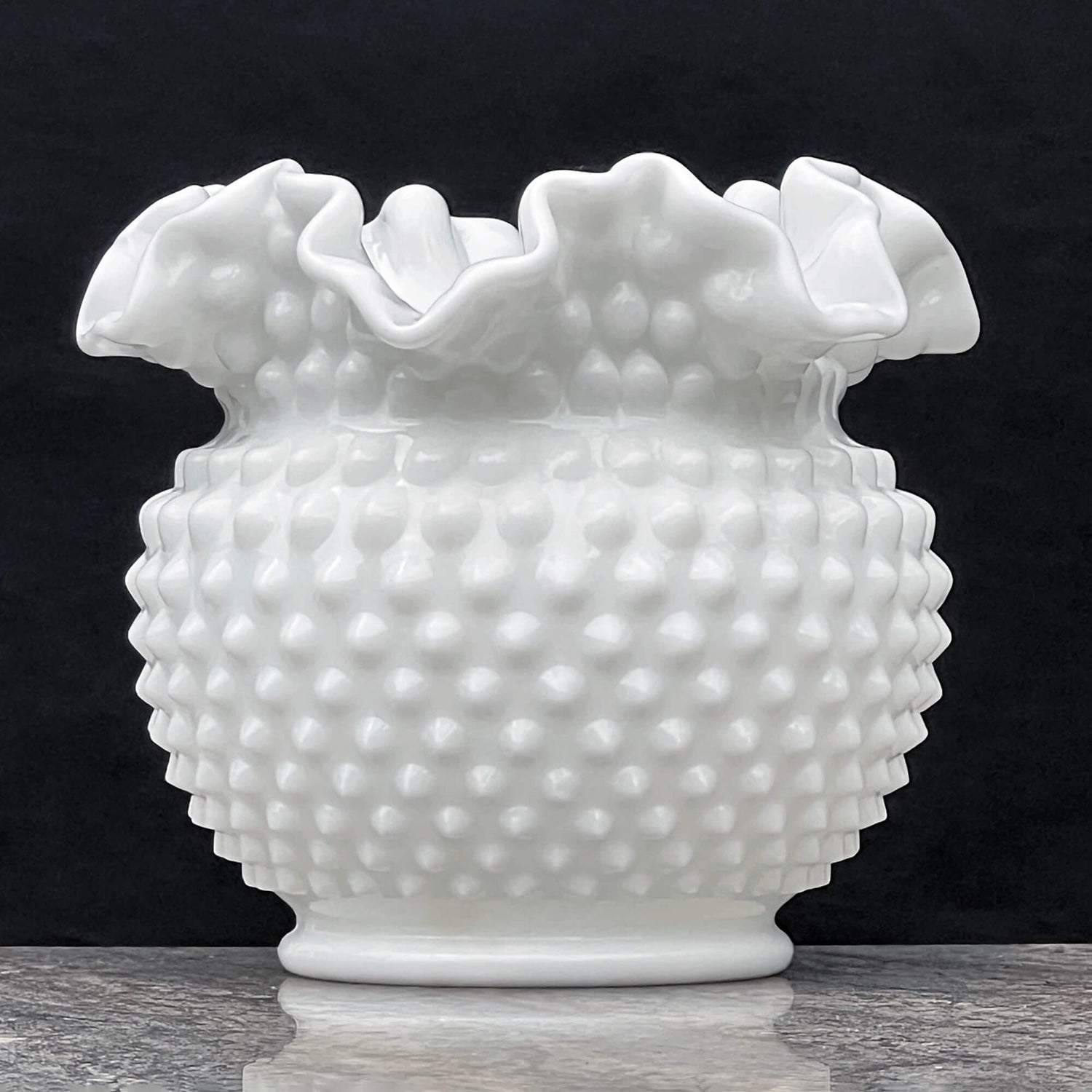 Fenton-Milk-Glass-Bowl