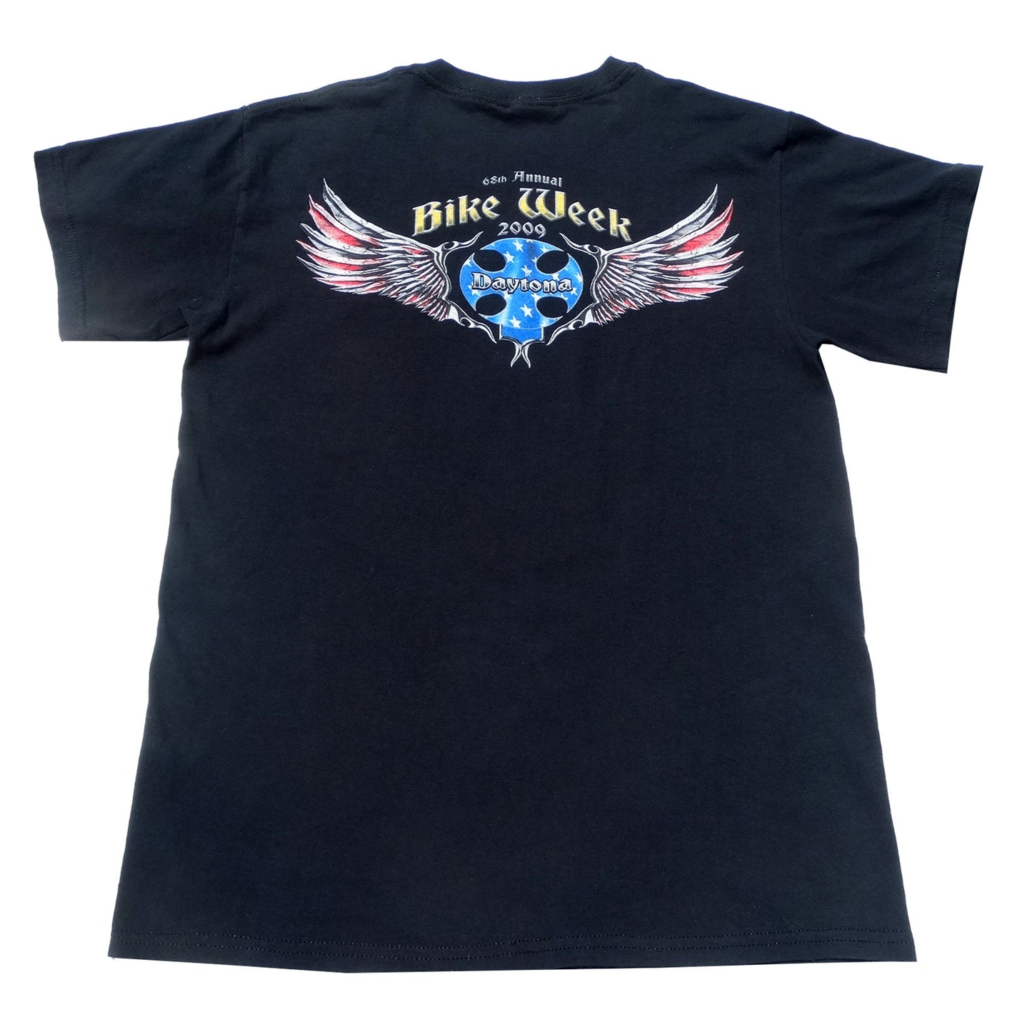 2009-Daytona-Annual-Bike-Week-Black-T-Shirt.-Shop-eBargainsAndDeals.com